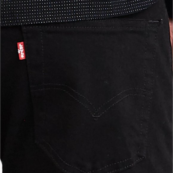 502 Levis jeans 30W 30L black regular tapered mens brand new native cali - Picture 4 of 8